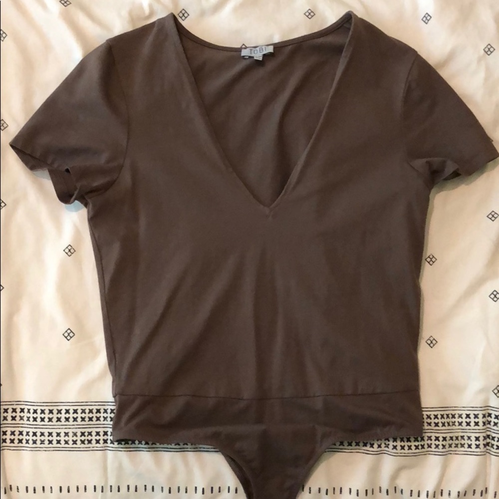 Tobi brown bodysuit